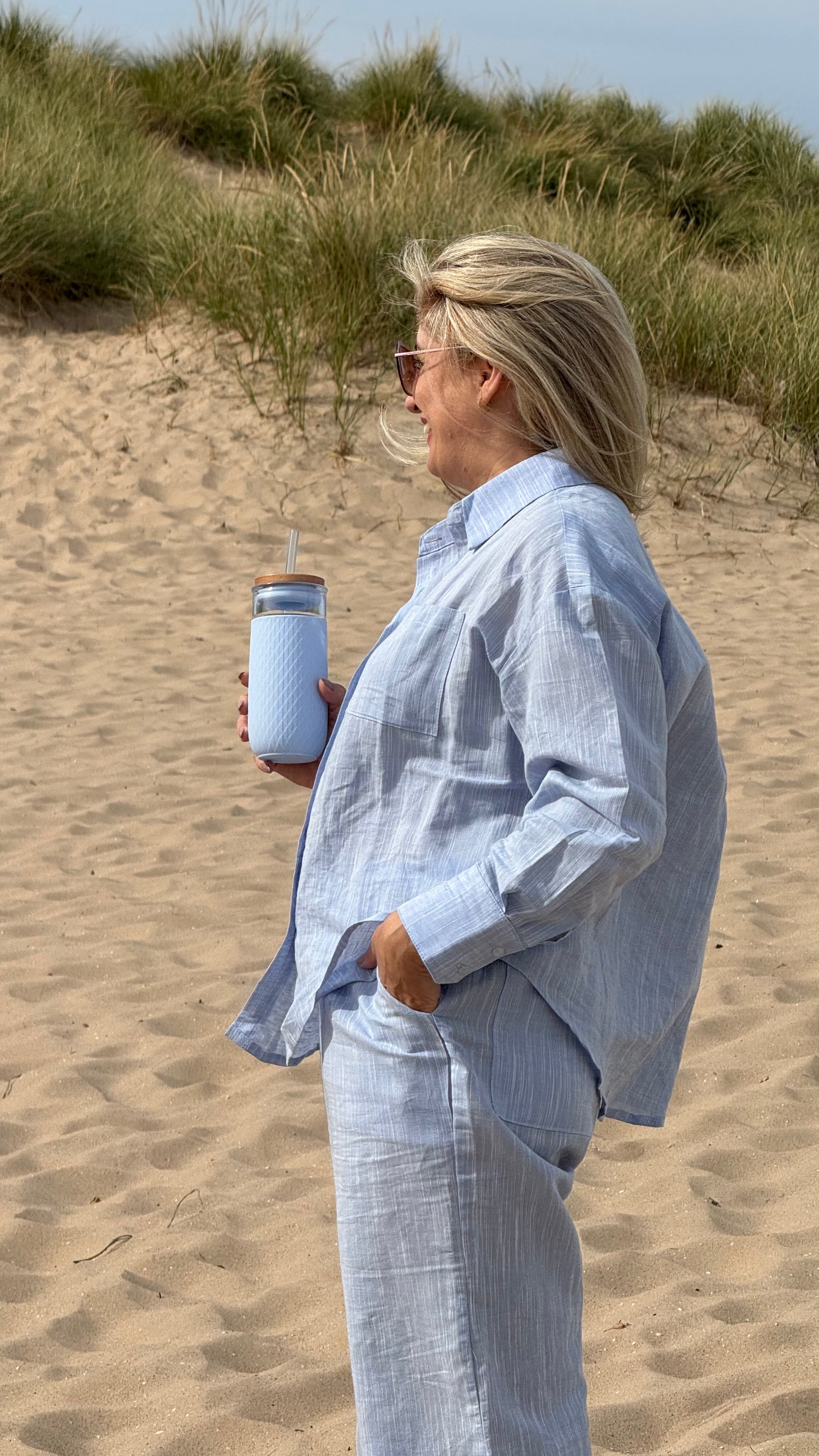 Conjunto Michigan - Azul