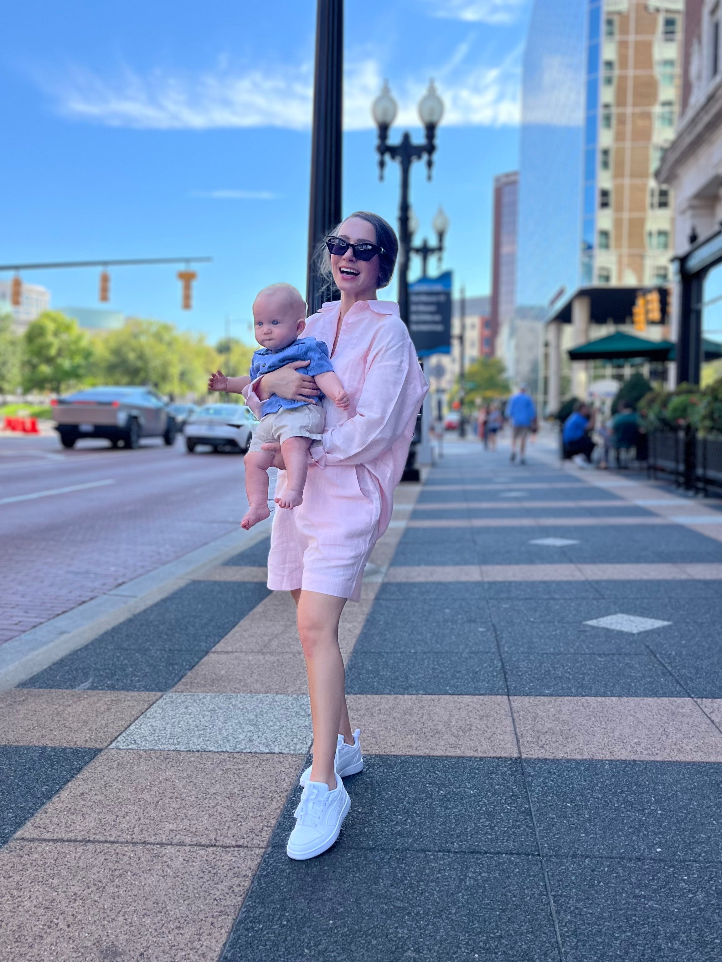 Conjunto Florida - Rosa