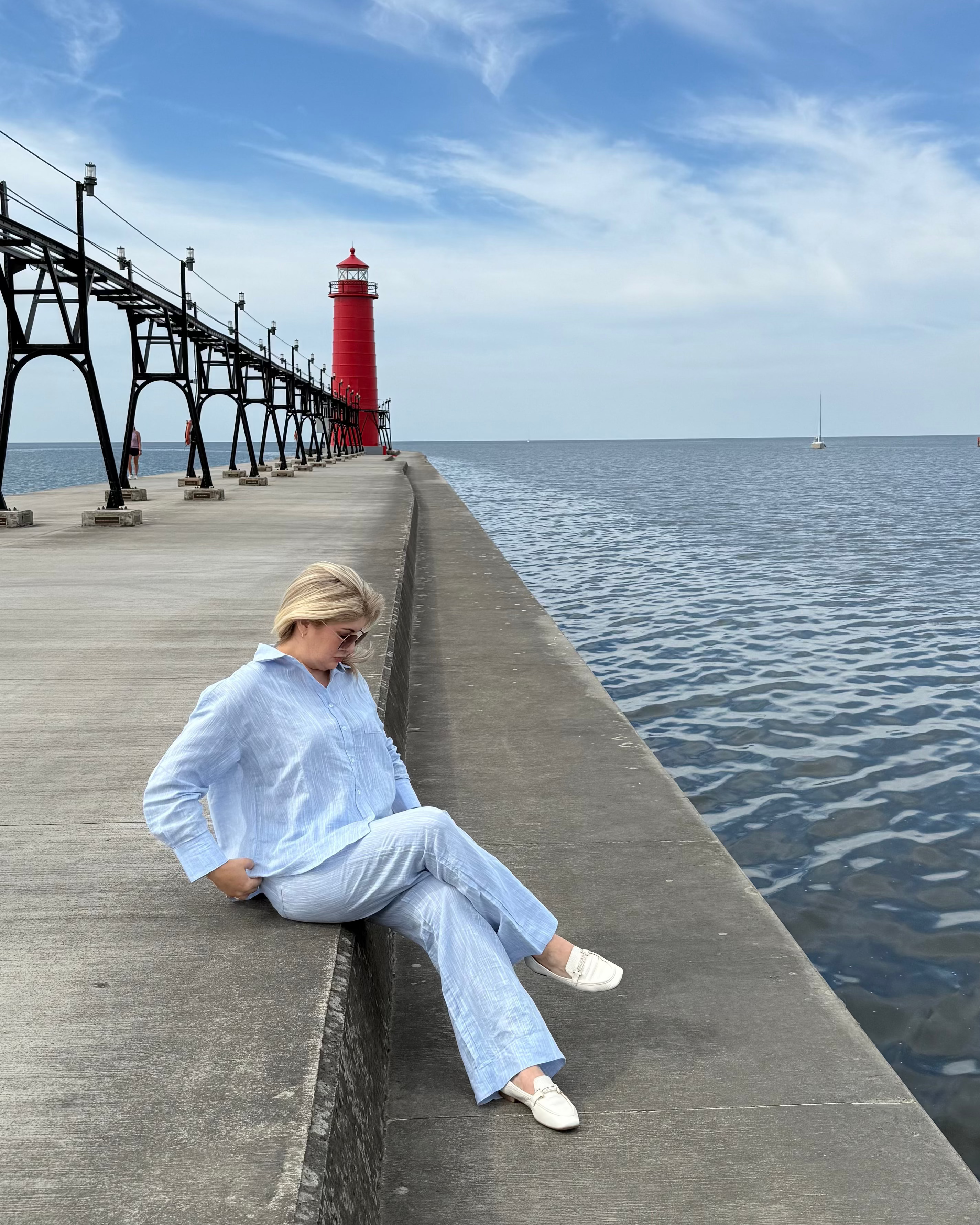 Conjunto Michigan - Azul